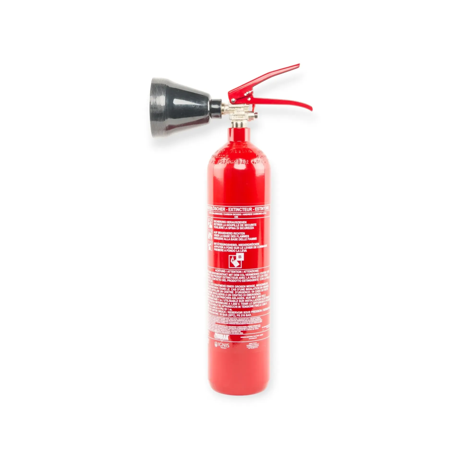 [MBK12-020CA-P1A] Extincteur B CO2 2kg