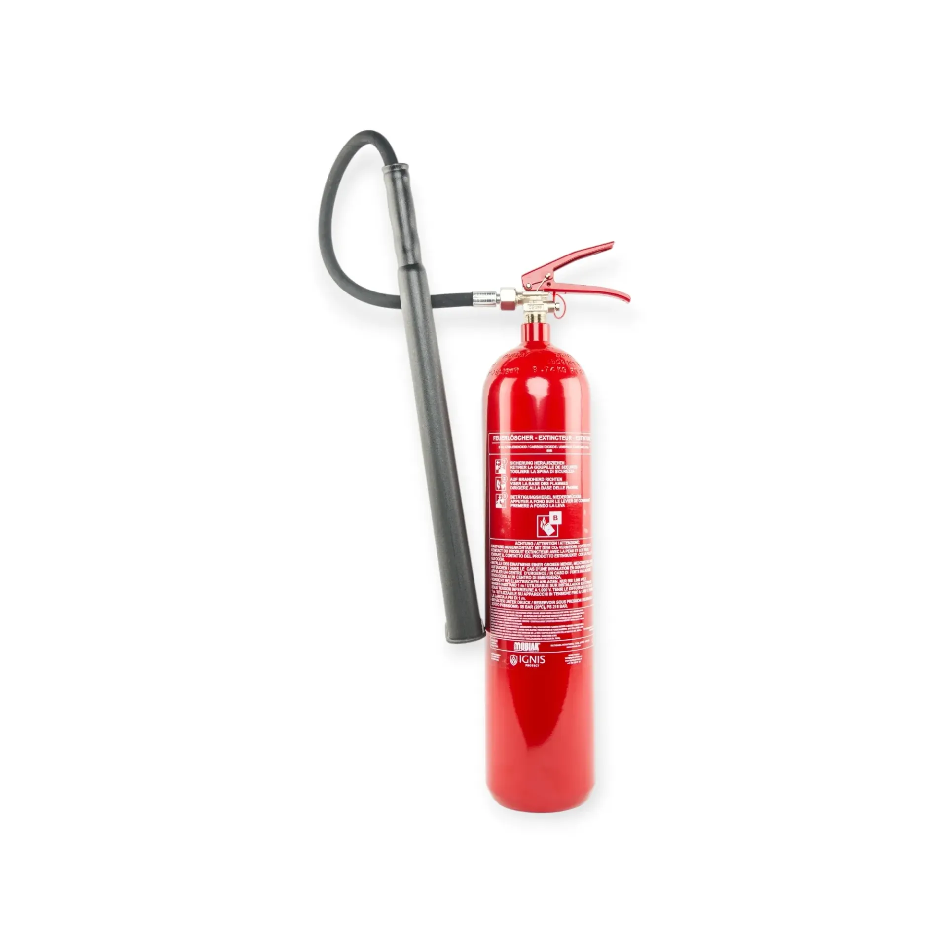 [MBK17-050CA-VR] Extincteur B CO2 5kg