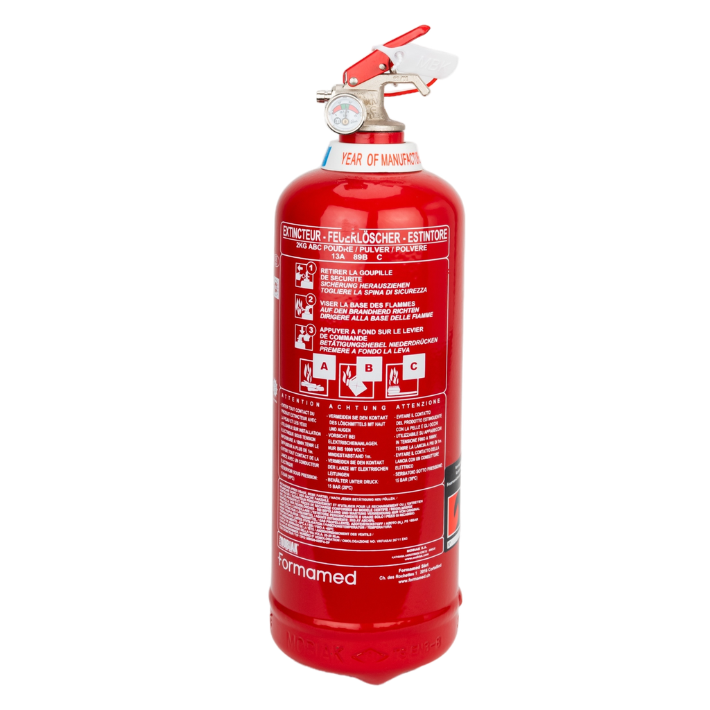 Extincteur ABC poudre 2kg [AEAI]