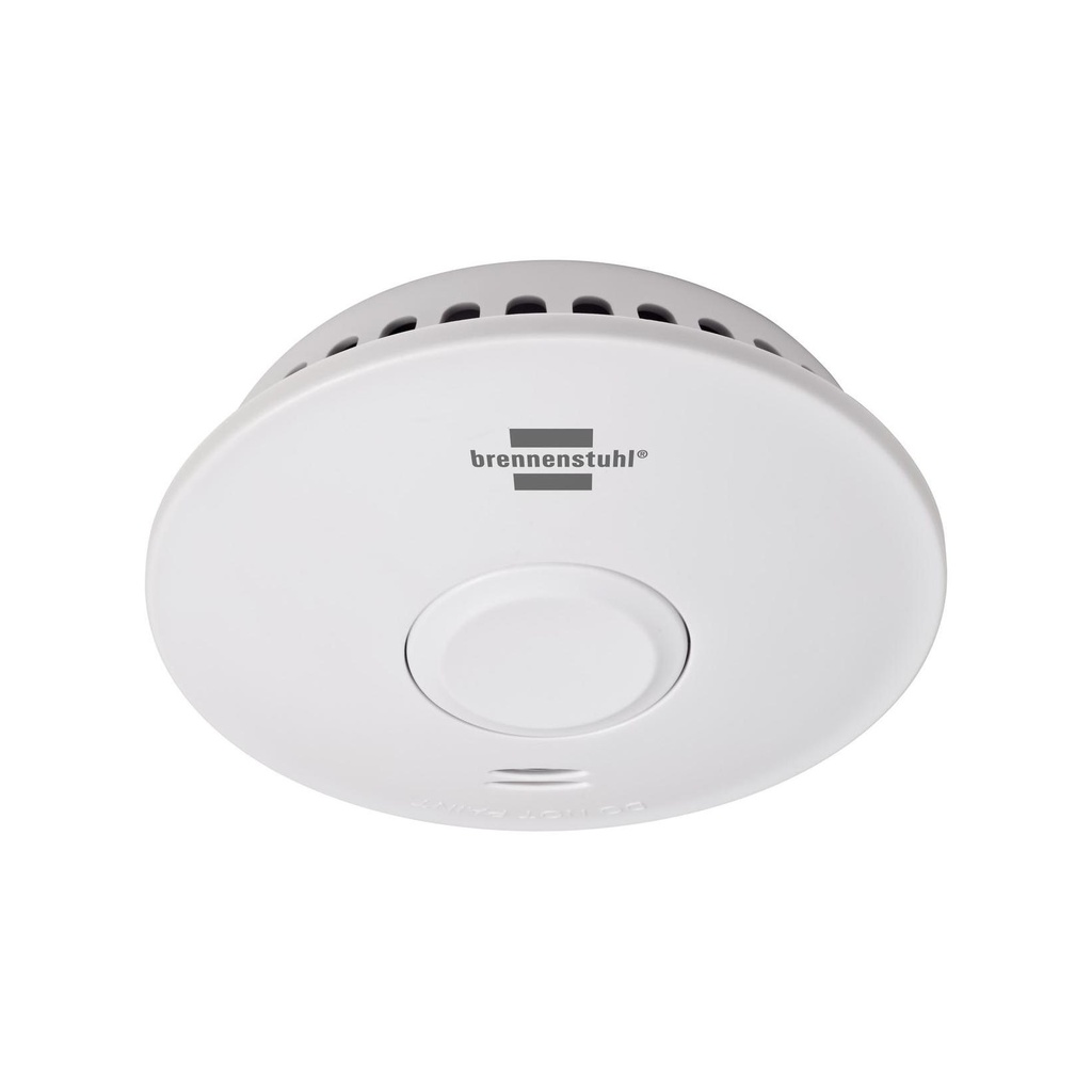 [1290210] Brennenstuhl Détecteur de fumée radio RM L 3101 / Détecteur de fumée interconnectable avec pile